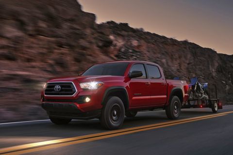 2023 toyota tacoma sx package towing