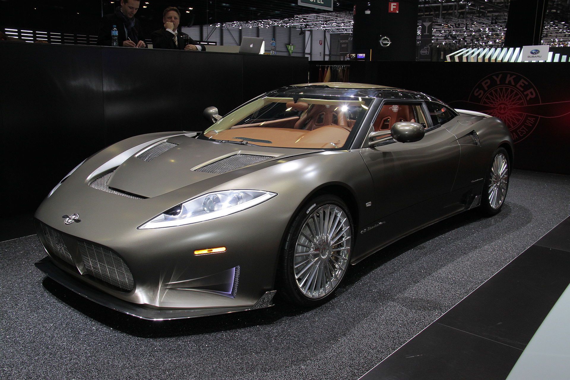 The current Spyker C8 Preliator Coupe.