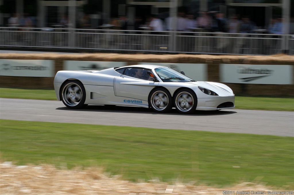 A Covini C6W prototype at the Goodwood Festival of Speed