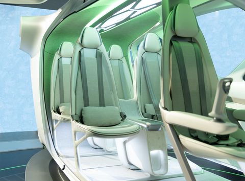 supernal evtol vehicle cabin concept