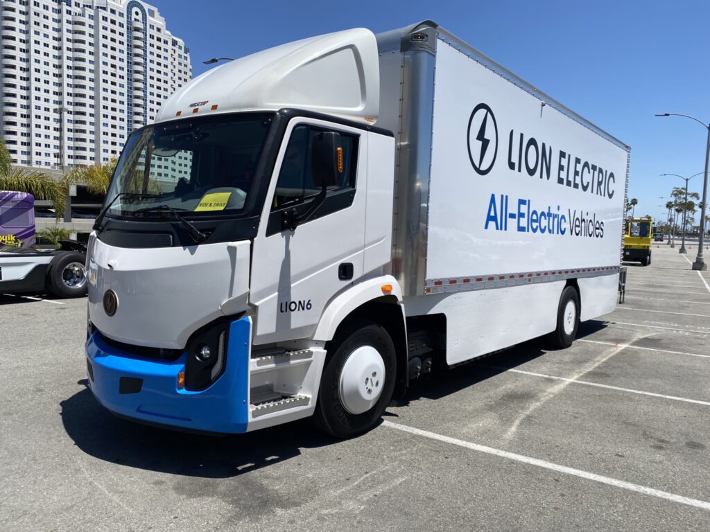 Lion6 battery-electric truck