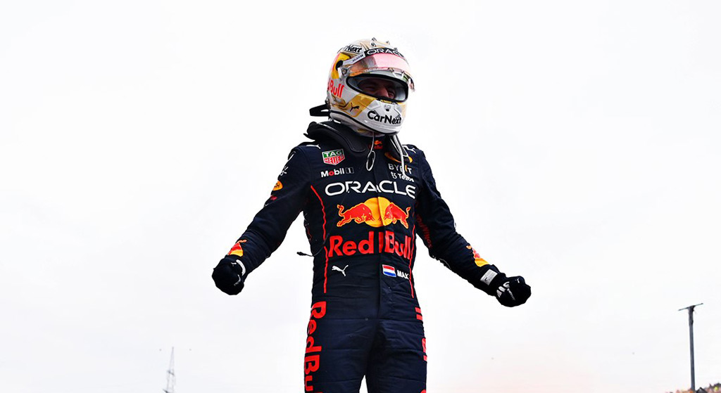 Red Bull Racing's Max Verstappen at 2022 Formula 1 Hungarian Grand Prix