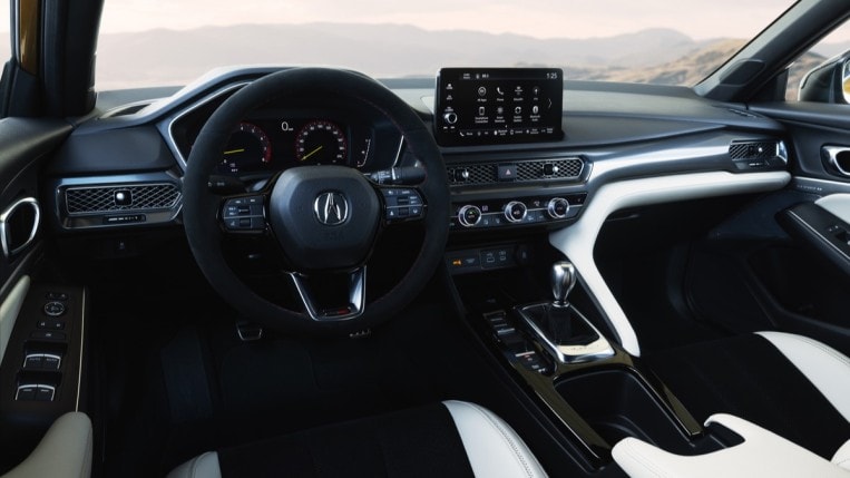 The interior of the 2024 Acura Integra Type S
