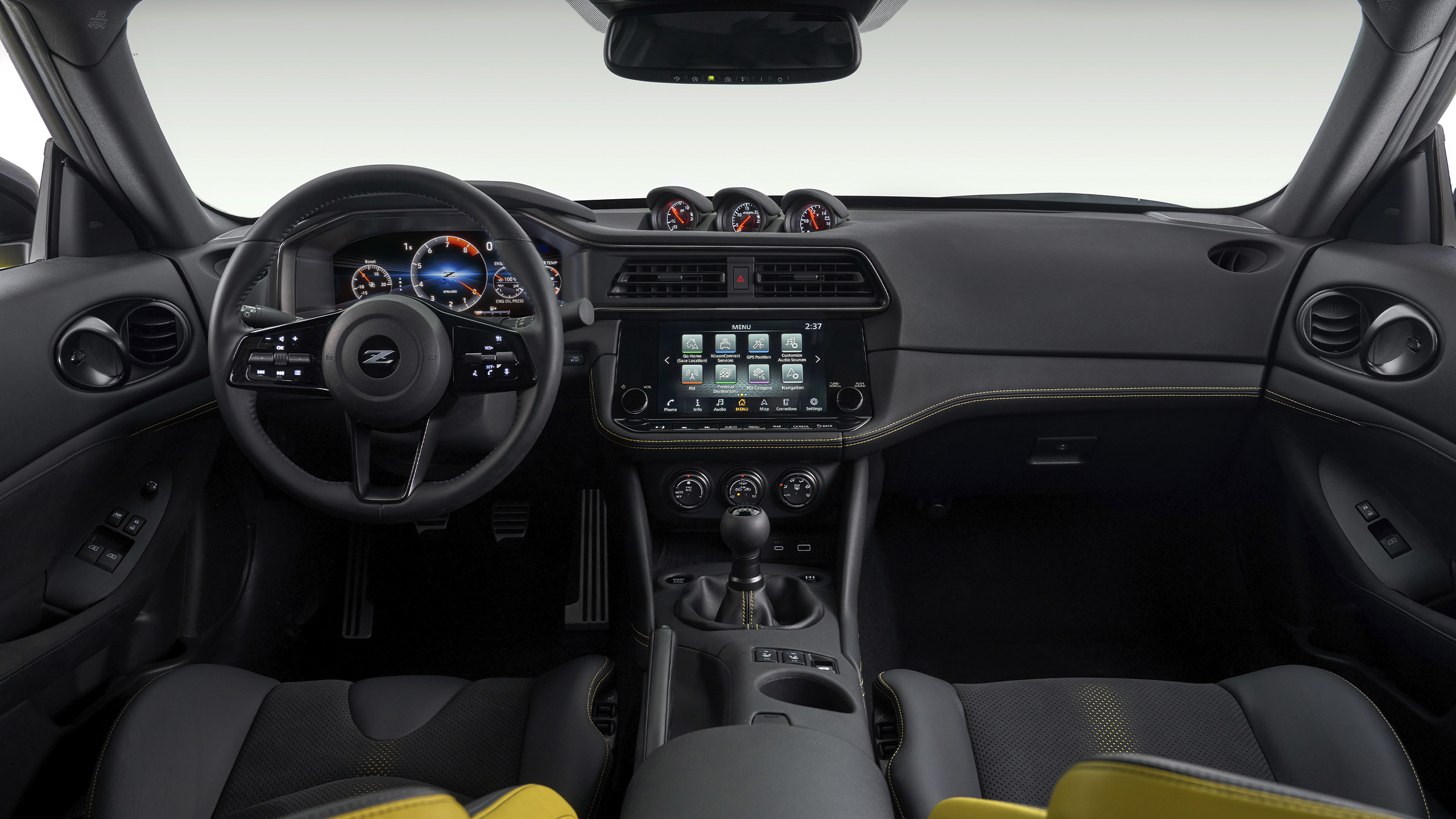 Interior of the 2023 Nissan Z