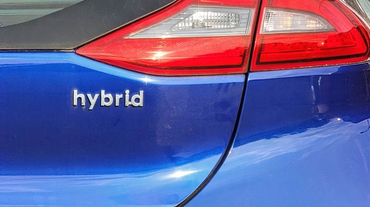 Hybrid vehicle's tail lights