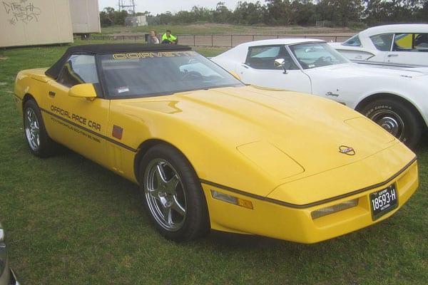 1986 Chevrolet Corvette C4 Convertible model