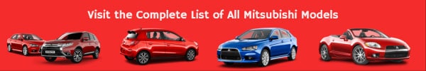 Complete List of All Mitsubishi Car Models