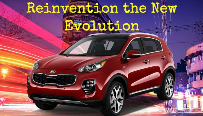 Reinvention the New Evolution Kia Sportage