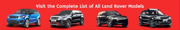 complete list of all Land Rover Car Models