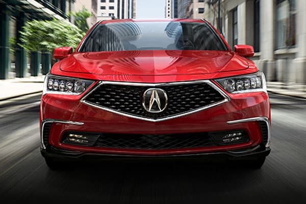 acura rlx model front view
