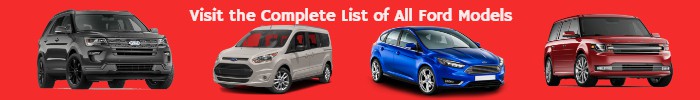 full list of ford car models