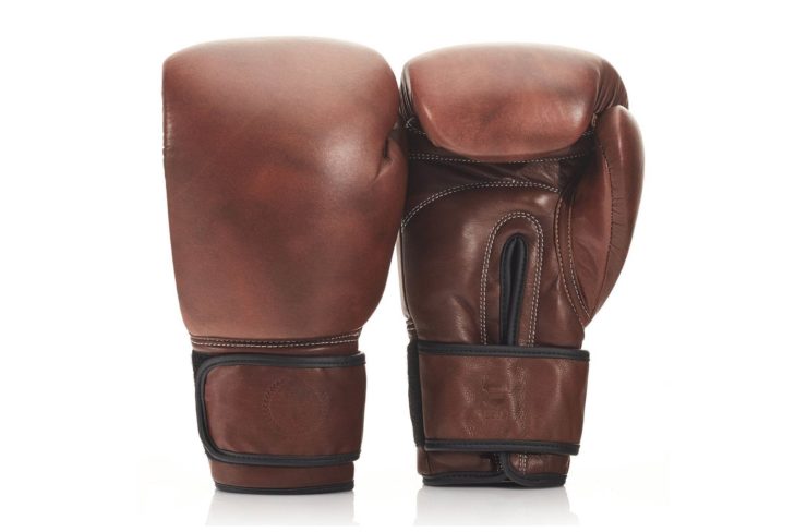 Modest Vintage Player Pro Leather Boxing Gloves