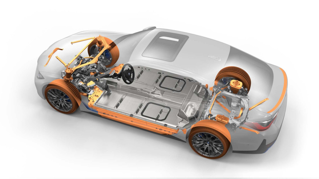 BMW i4 production and technology