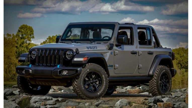 The 2023 Jeep Wrangler 4xe Willy's edition